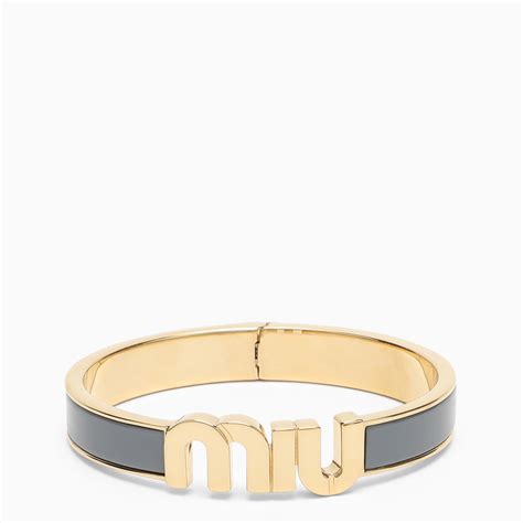 miu miu leather bracelet|miu miou bracelets.